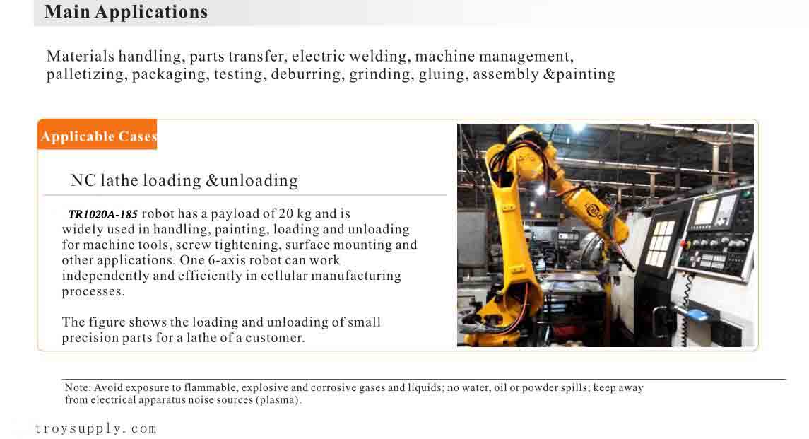  6 axis industrial robot 