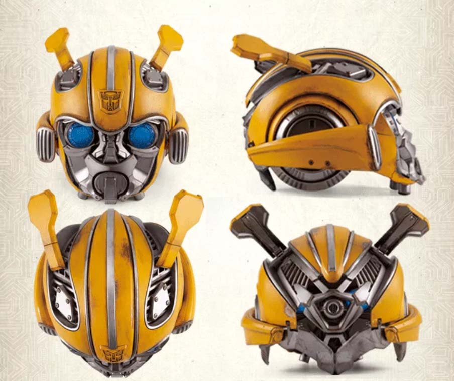 bumblebee transformer helmet