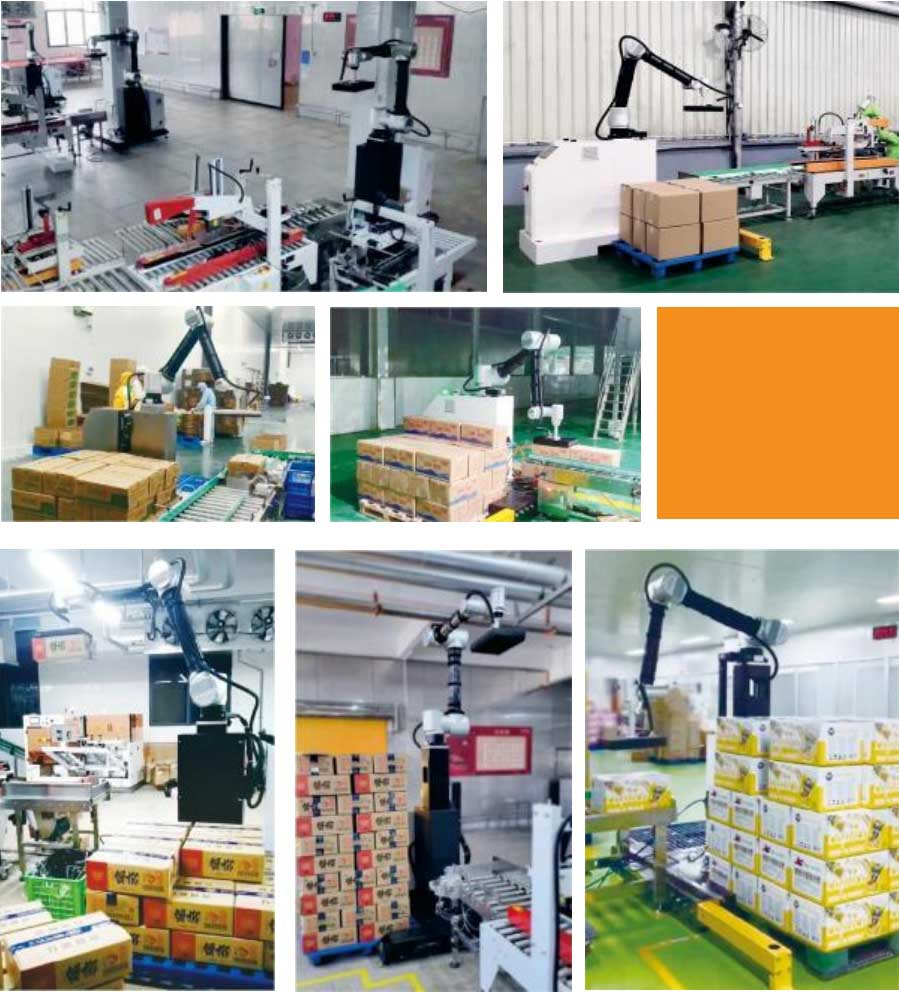robot palletizing systems