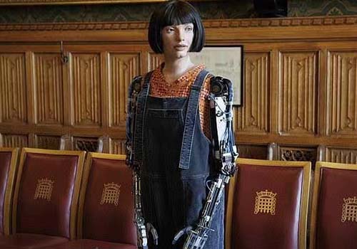 Humanoid robot made its debut in the British Parliament