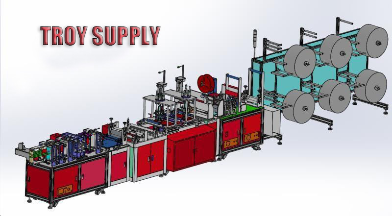 Automatic N95 Face Mask Production Line