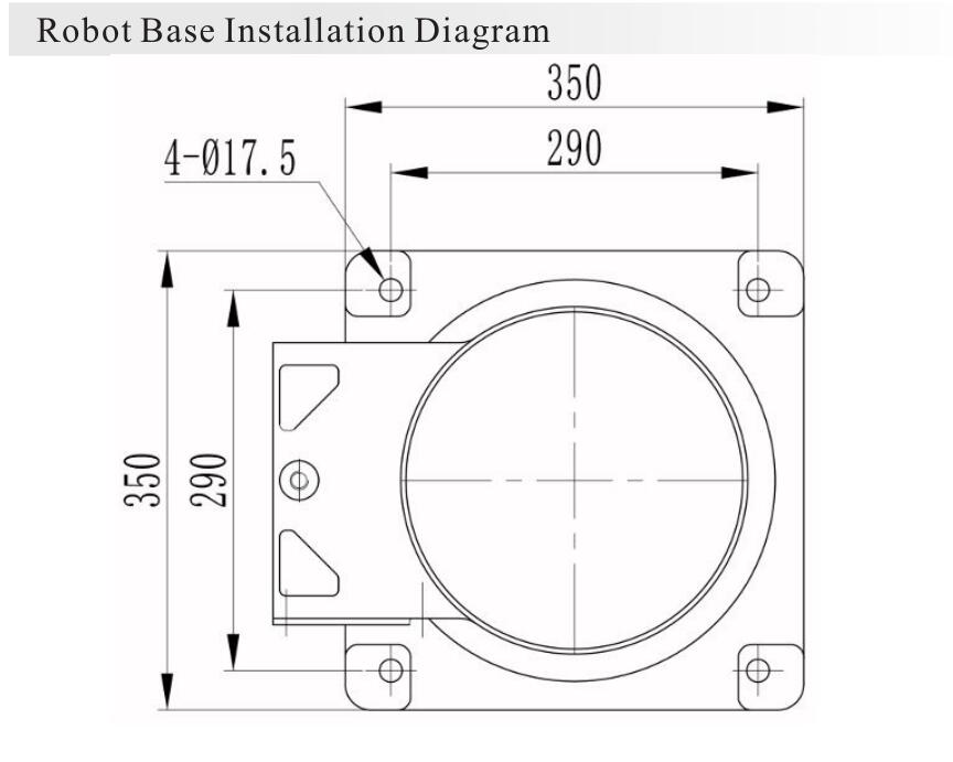  6 axis industrial robot 