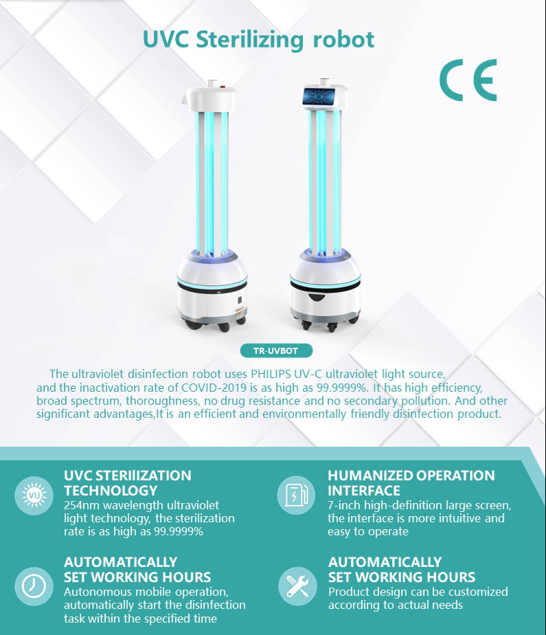 uv disinfection robot