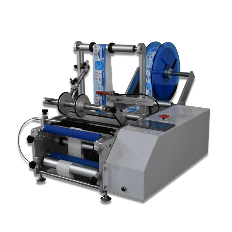 semi automatic bottle labeling machine