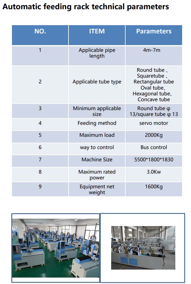 automatic pipe cutting machine