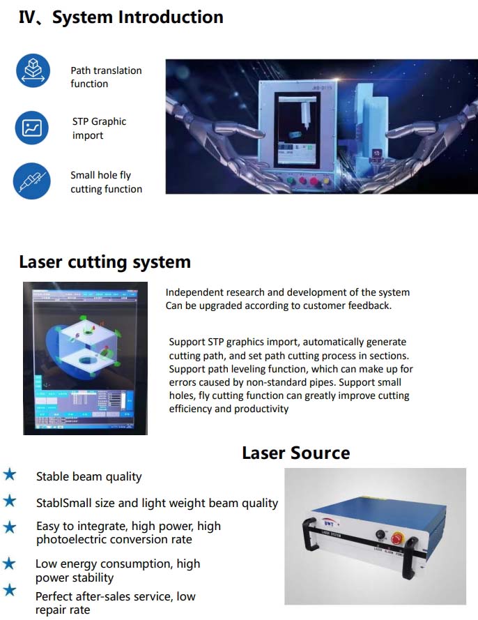 automatic pipe cutting machine