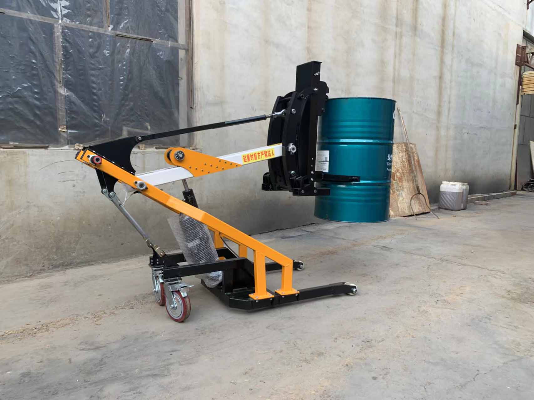 forklift drum lifter