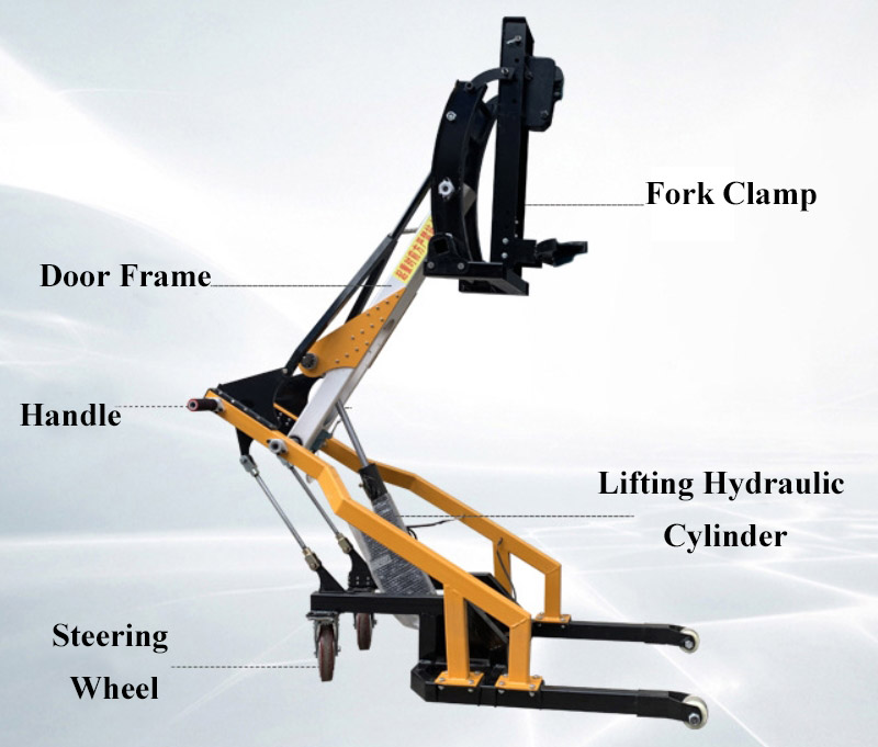 forklift drum lifter