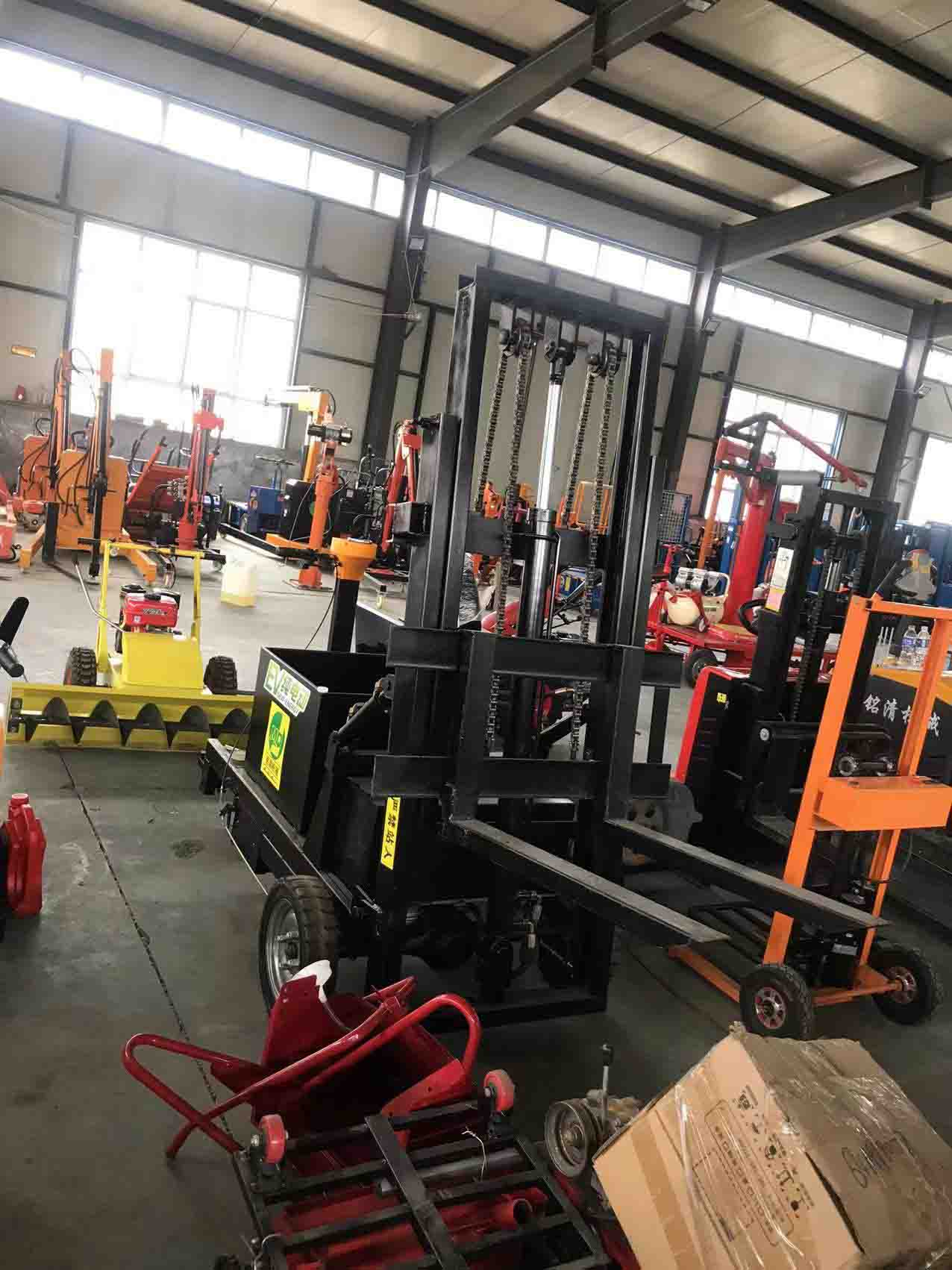 stand on electric forklift