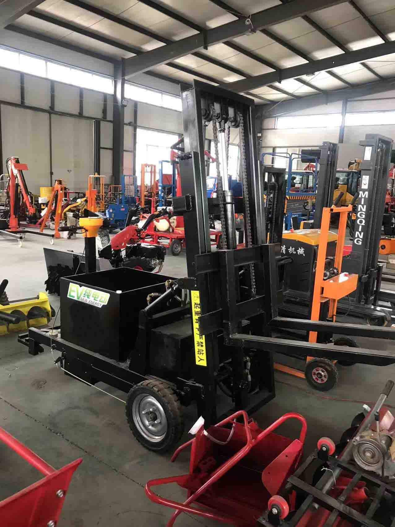 stand on electric forklift