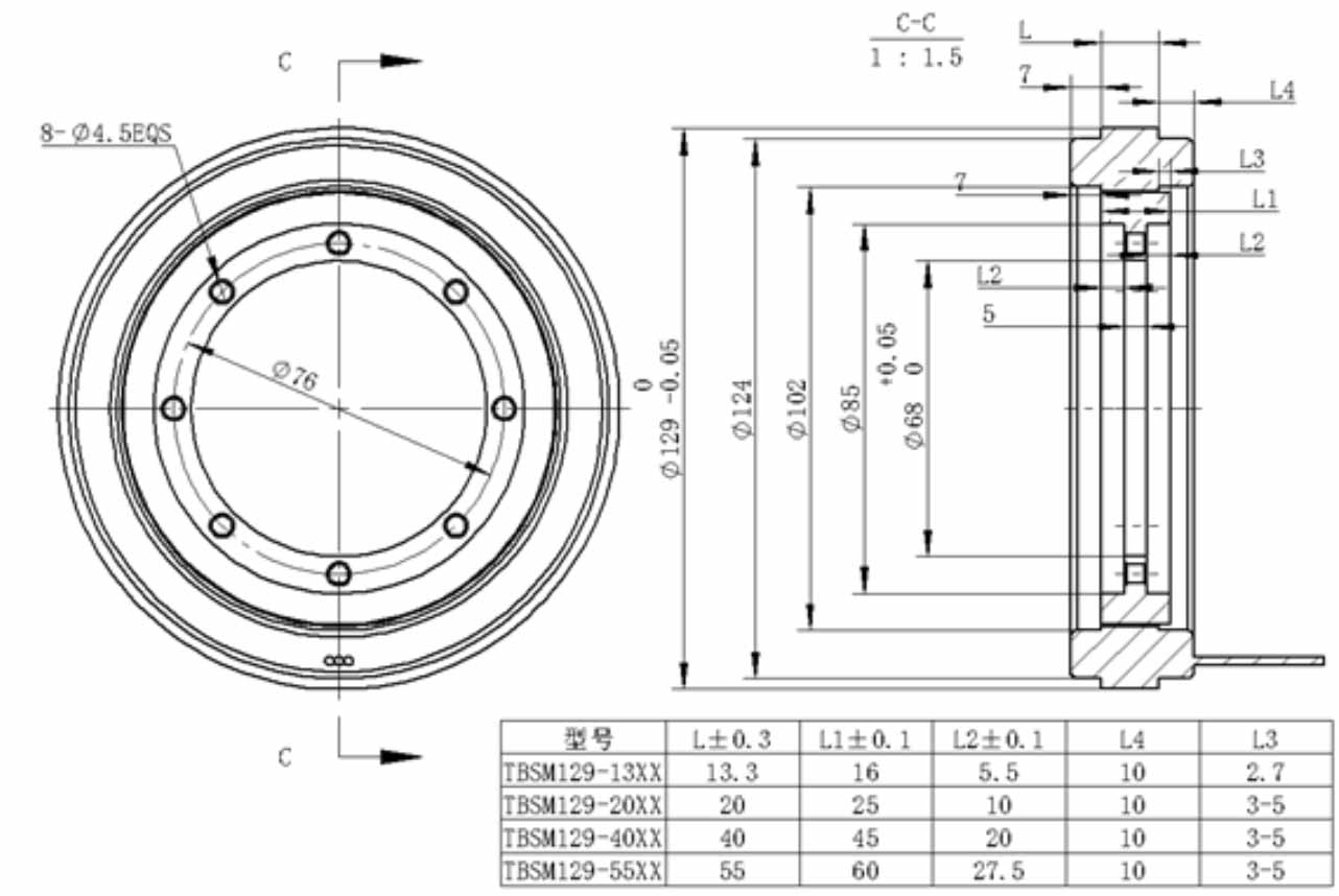 frameless motor