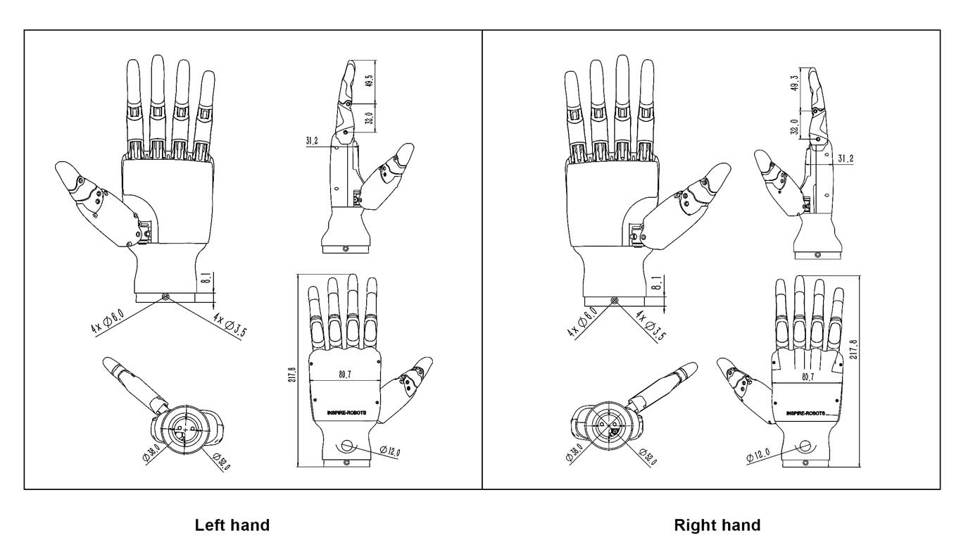 robot human hand