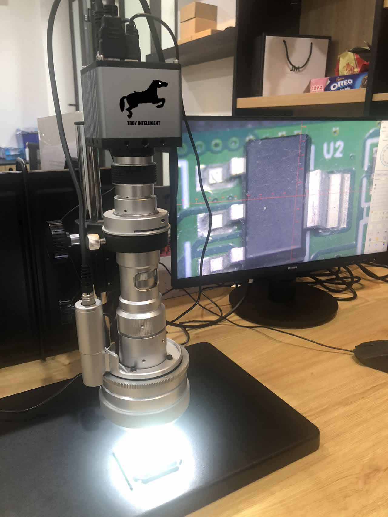 microscope 3d view