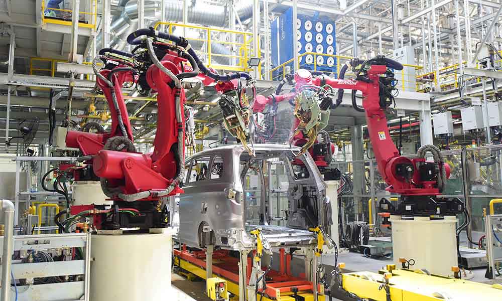 spot welding robot