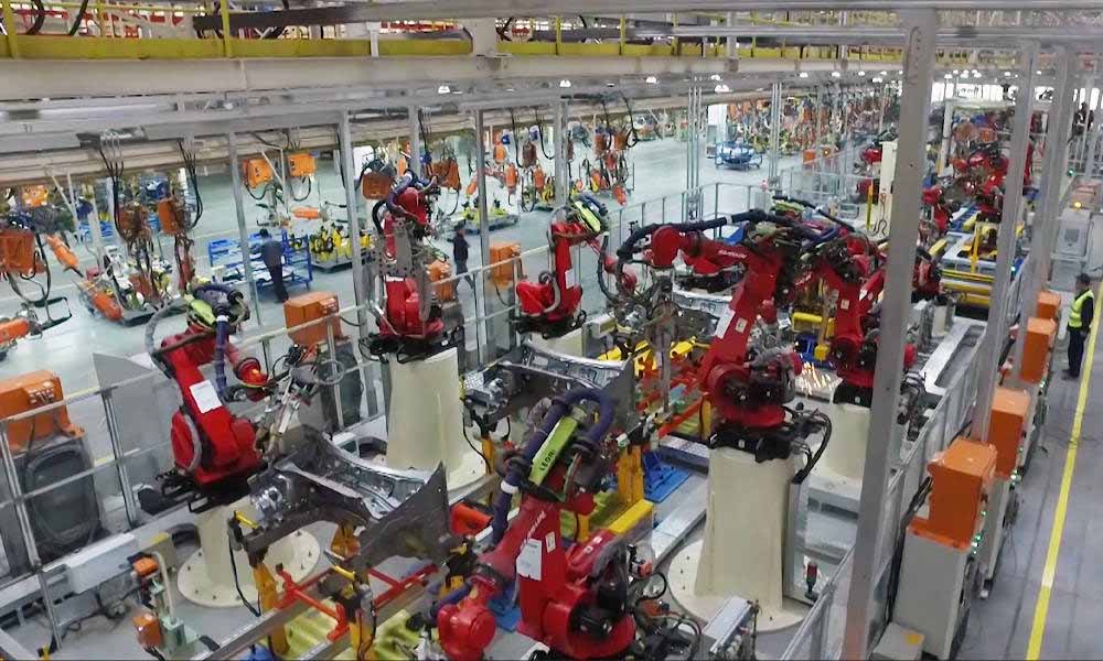 spot welding robot
