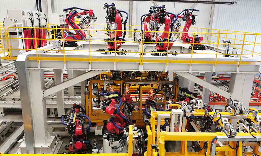 spot welding robot