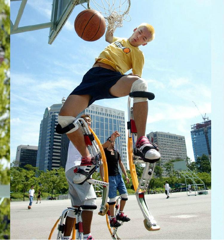 adult jumping stilts