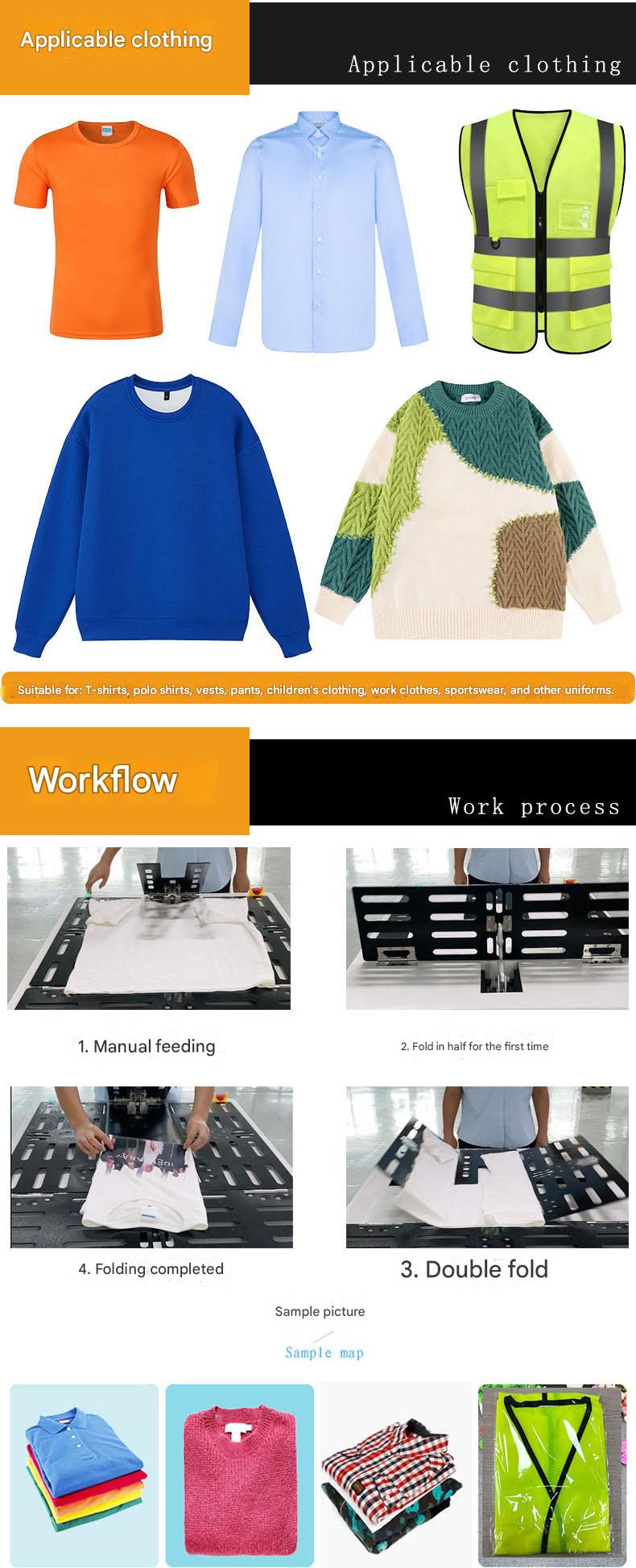 Garment folding machine