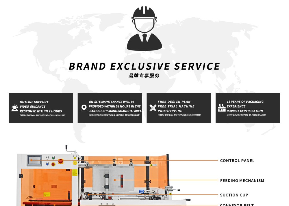 automatic box opening and bottom sealing machine