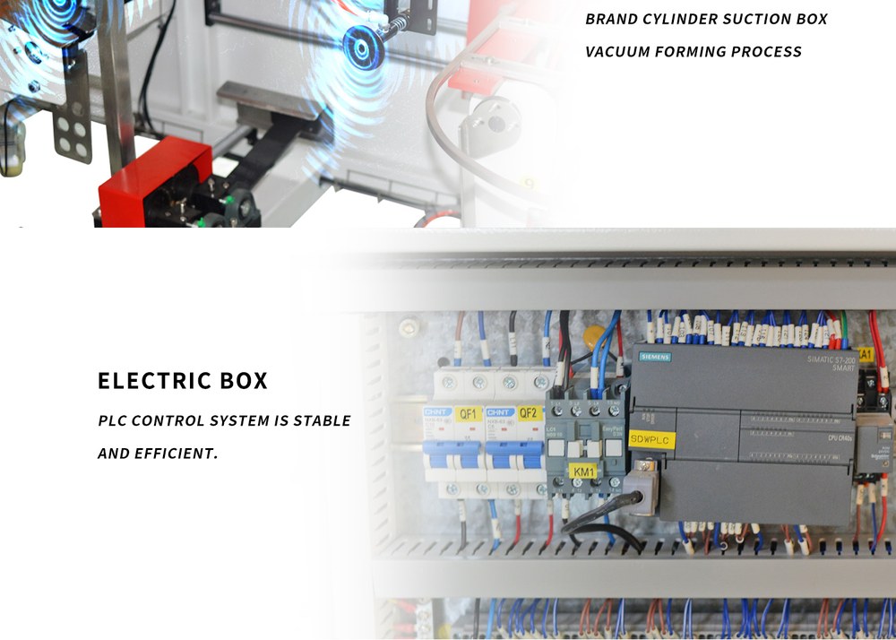automatic box opening and bottom sealing machine