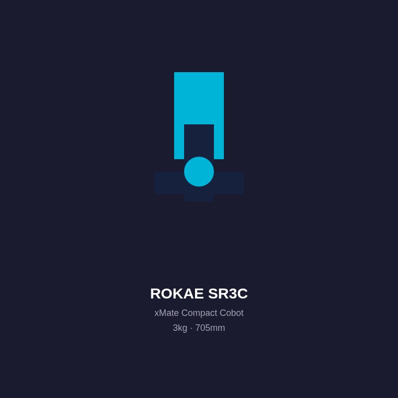 ROKAE SR3C xMate Compact 3kg 6-Axis