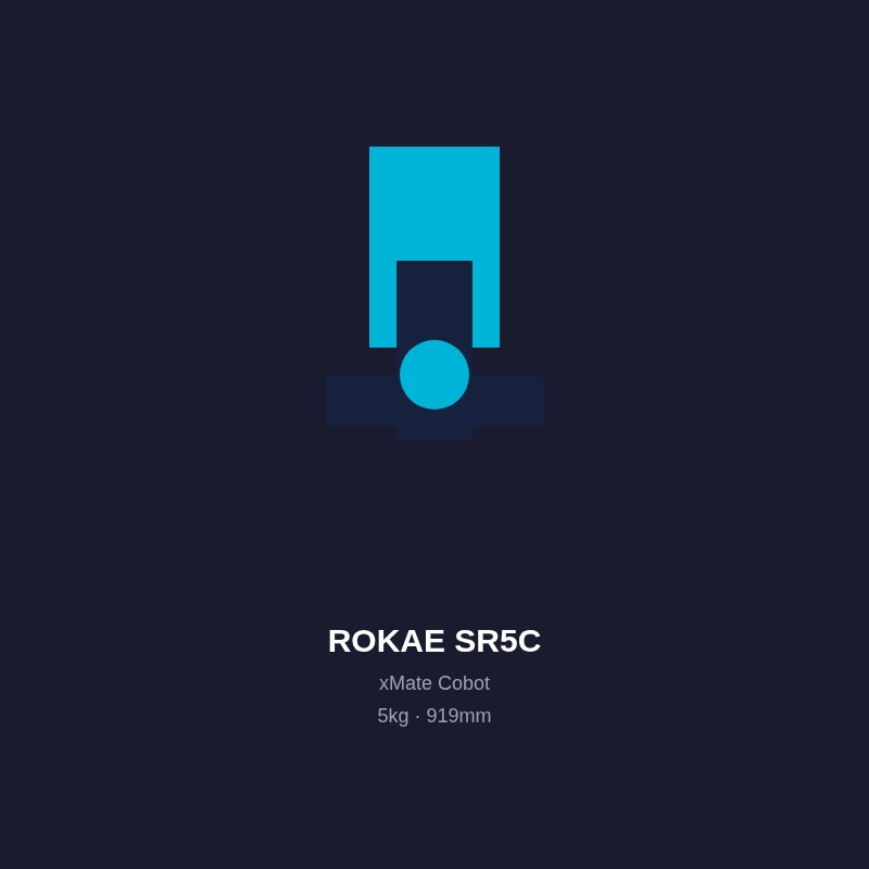 ROKAE SR5C xMate 5kg 6-Axis Cobot