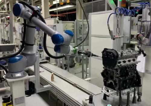 Collaborative robots help auto production automation rate further increase