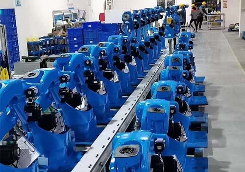CRP Industrial Robot production factory in ChengDu