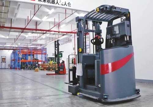 Unmanned forklift can increase efficiency by 200%