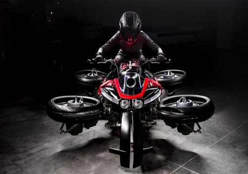 The future vehicle-Flying motorbike